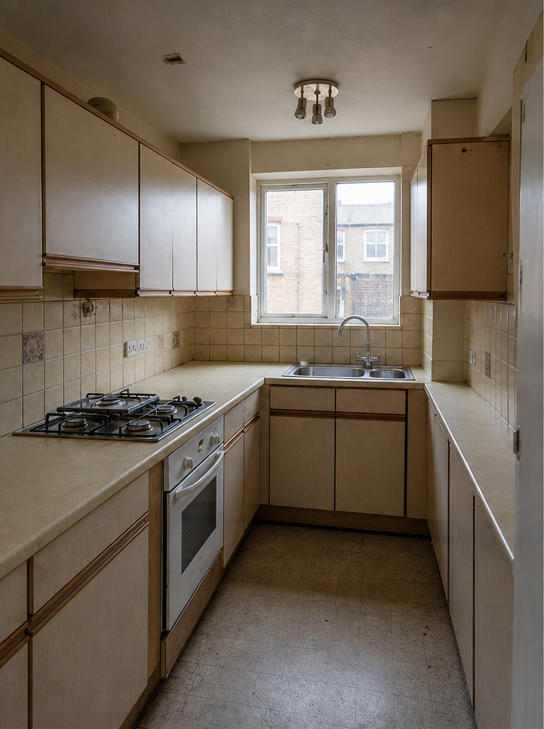 Chelsea Kitchen Renovation before view